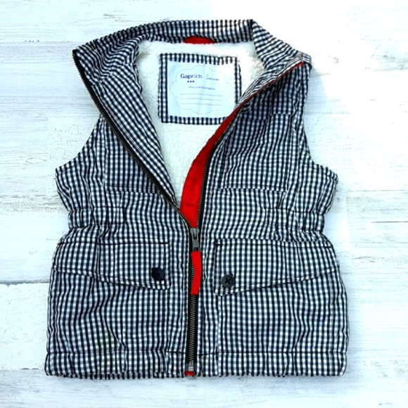 GAP GIRLS WARM VEST S - Picture 3 of 8